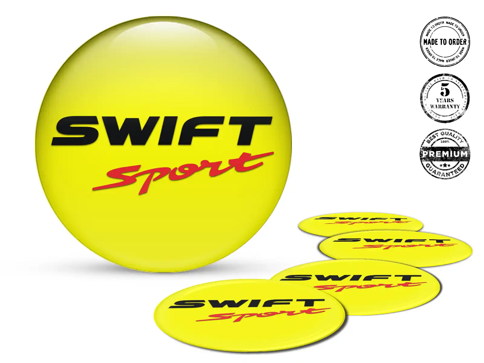 Suzuki Radaufkleber Logo Hochwertige Epoxy-Edition